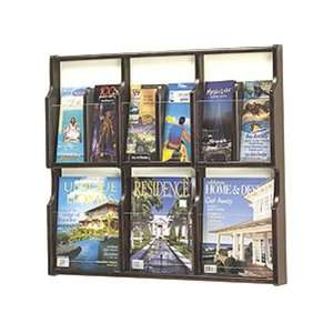   Pamphlet Display, Holds 3 Magazines and 6 Pamphlet