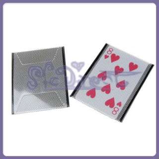 Plastic Illusion Card Sleeve Change Magic Trick Gimmick  
