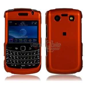 Orange Glossy Hard Faceplate Case for BlackBerry Bold 
