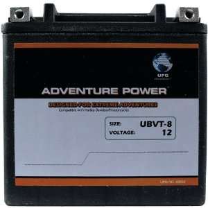   UBVT 8, SEALED AGM V TWIN POWER SPORTS BATTERY   42030 Electronics