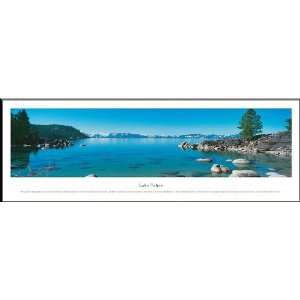 Lake Tahoe   Panoramic Print   Framed Poster