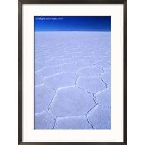  Polygonal Patterns on Salt Flats, Salar De Uyuni, Potosi 