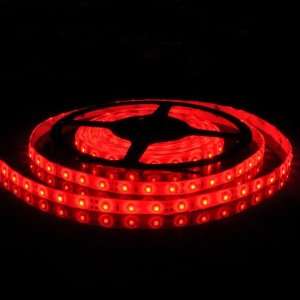  Flexible RED LED Strip 16.4ft 300 SMD 12V , 5m Waterproof 