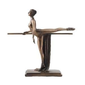  Art Deco Bronze Ballet Figurine Sculpture Ballerina