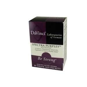  Spectra Purples 30 Drink Mix Packets   DaVinci Laboratories 