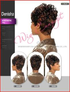 Gray Grey Silver Vanessa Curly Texturized Wig Denisha  