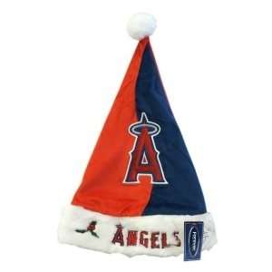  Los Angeles Angels of Anaheim Color Block Santa Hat 