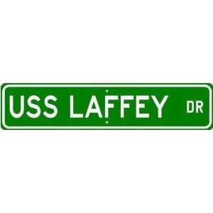 USS LAFFEY DD 724 Street Sign   Navy