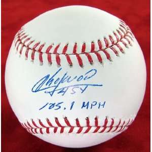  Aroldis Chapman Baseball Autographed Official MLB Ball w 