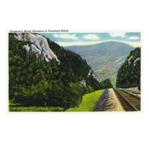 Crawford Notch, New Hampshire   View of Elephants Head, Entrance to 