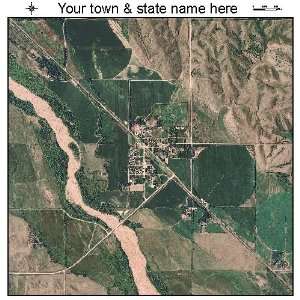   Aerial Photography Map of Rockville, Nebraska 2010 NE 