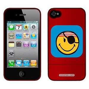  Smiley World Pirate on AT&T iPhone 4 Case by Coveroo 