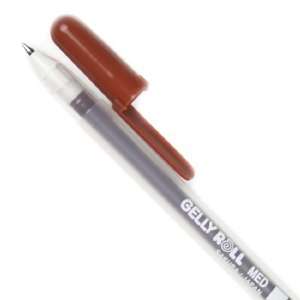  Gelly Roll Pen Medium   Classic Brown (1 Pen) Arts 