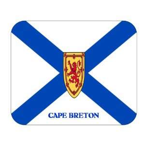  Canadian Province   Nova Scotia, Cape Breton Mouse Pad 