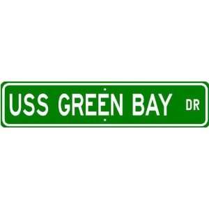  USS GREEN BAY PG 101 Street Sign   Navy