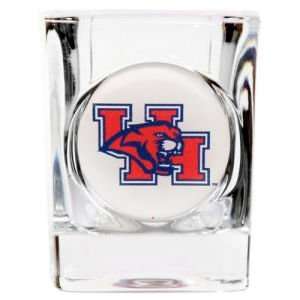  Houston Cougars 35mm Square Shotglass