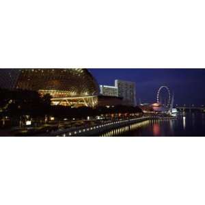 , Esplanade Theater, the Singapore Flyer, Singapore River, Singapore 