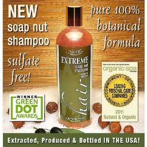 NaturOli Soap Nuts Natural Shampoo   Organic Hair Care   Sulfate Free 