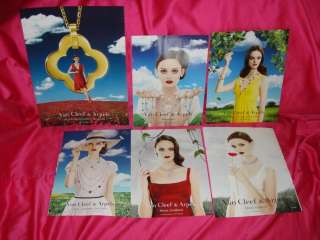 LISA CANT Van Cleef & Arpels jewelry catalog ads lot  