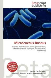   Micrococcus Roseus by Lambert M. Surhone, Betascript 