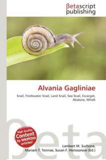   Alvania Gagliniae by Lambert M. Surhone, Betascript 