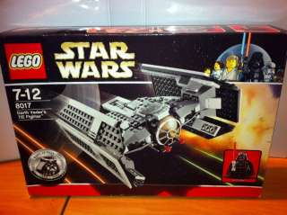 Star wars Darth Vaders tie Fighter LEGO Set 8017 With Mini Figure 