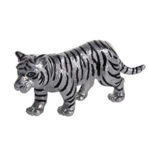    Annaleece Crystal White Tiger Mother   Figurine