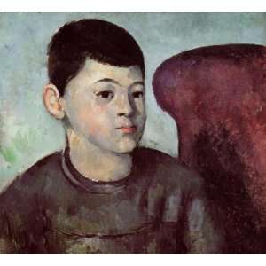 Oil Painting Portrait of Paul Cezanne, the Artists Son Paul Cezanne