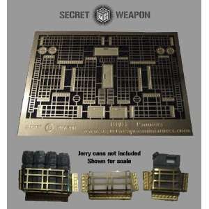 Secret Weapon  Photo Etched Brass Panniers & Details