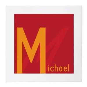  Red Shadow Michael 20x20 Gallery Wrapped Canvas Baby