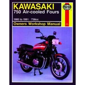  Kawasaki 750 Air cooled Fours Haynes Repair Manual (1980 