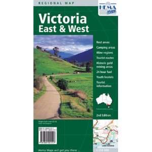  Victoria, East & West Touring Map [Map] Hema Books