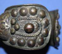 Ancient Greek Orthodox Medieval Folk Bronze Bracelet  