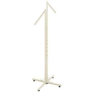  Ivory 2 Way Boutique Rack With Slant Arms