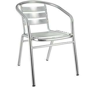  Perch Modern Aluminum Outdoor Accent Chair