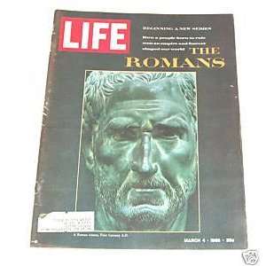   Magazine March 4, 1966    Cover The Romans Editor Henry Luce Books