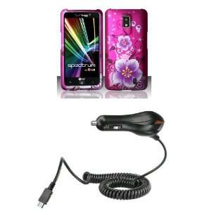  LG Spectrum (Verizon) Premium Combo Pack   Purple Hibiscus 