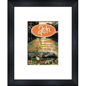  ASH UK Tour 1997   Custom Framed Original Ad   Framed 