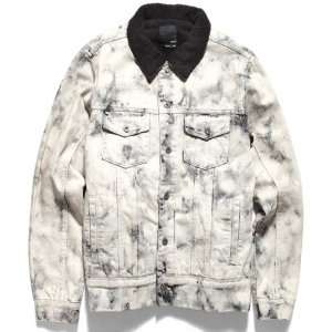  KR3W Dylan Lined Jacket  White Large