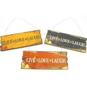   sign tattered laugh 12.25lx5h 1pc 3ast 