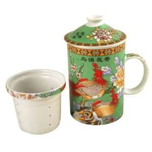  Exquisite Porcelain Tea / Coffee Cup W. Filter LG