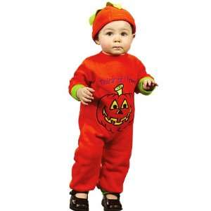   Pumpkin Jumpsuit Infant 6 12 Month Cute Halloween 2011 Toys & Games