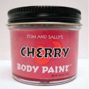 Candy Body Paint Cherry Flavor/Red Color  Grocery 
