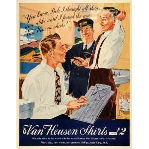 1942 Ad Van Heusen Business Collared Shirts Fashion Bob 