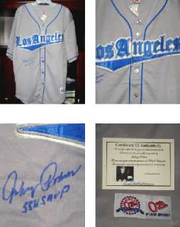 LOT OF (8) BROOKLYN / LOS ANGELES DODGERS AUTOGRAPHED JERSEYS