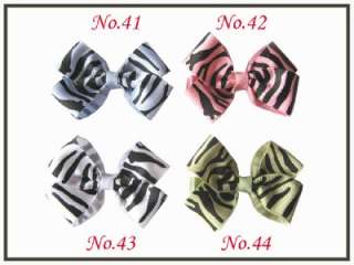 50 Girls Boutique 2.5 ABC + 2.5 Angel hair bows clip  