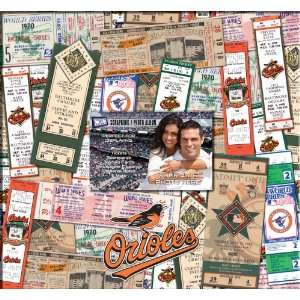  Baltimore Orioles 12 x 12 Ticket & Photo Scrapbook Sports 