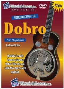 Beginner Dobro Lap Steel Guitar lesson DVD bluegrass  