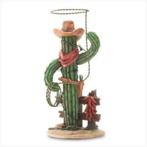  Cactus Cowboy With Lasso