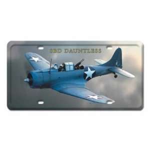  SBD Dauntless Aviation License Plate